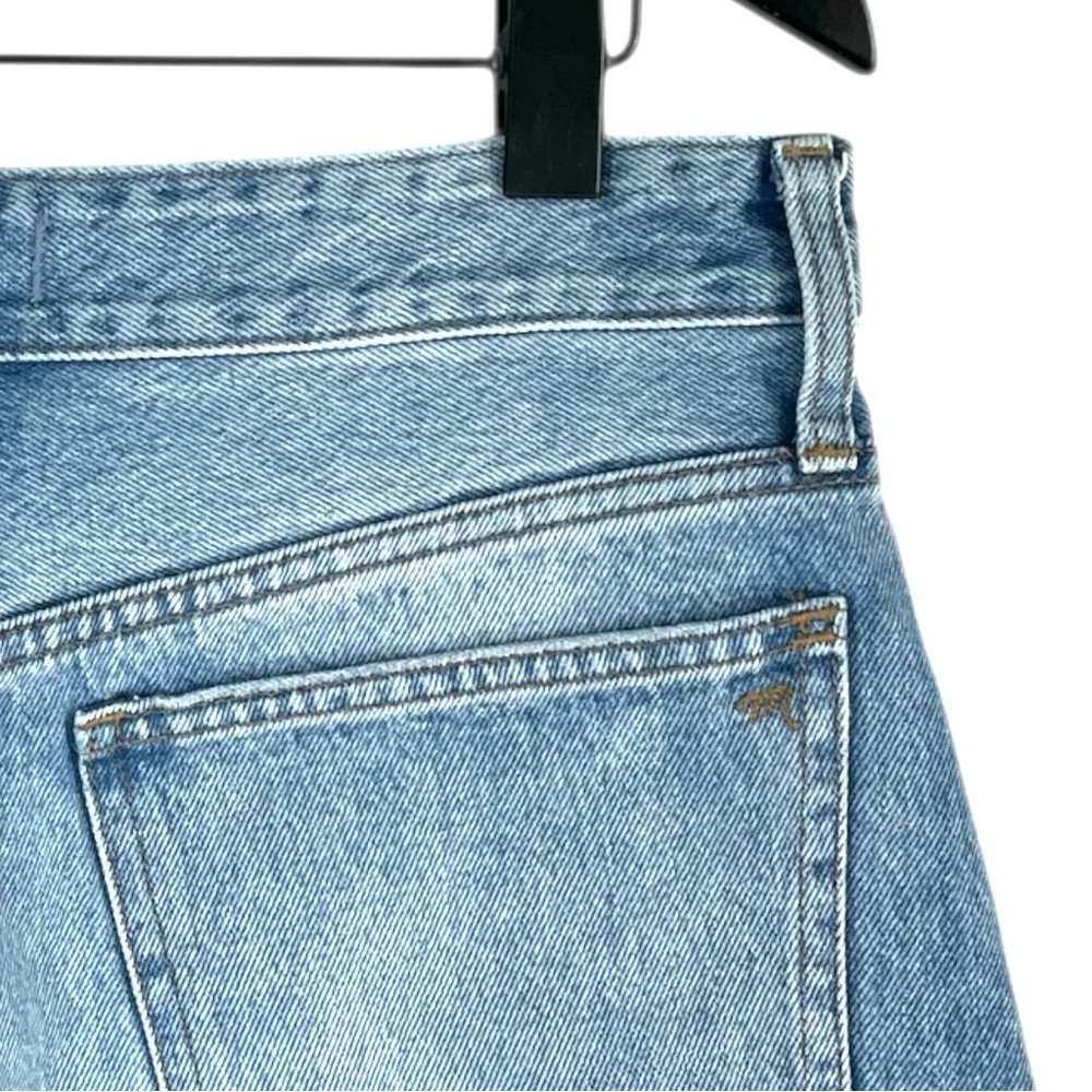 Madewell Relaxed Denim Shorts in Renfield Wash: Destructed Edition Size 26 - Picture 9 of 10